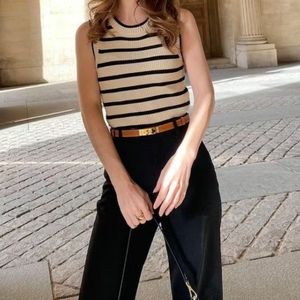 Striped Knit Tank top